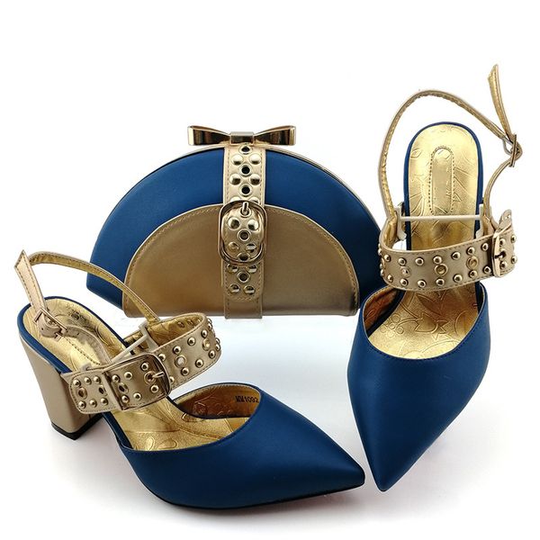nice looking royal blue women dress shoes match handbag with rivet style african pumps and bag set for party mm1092,heel 9cm, Black
nice looking royal blue women dress shoes match handbag with rivet style african pumps and bag set for party mm1092,heel 9cm, Black