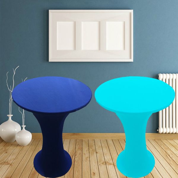 1pcs stretch round tablecloth spandex environmentally friendly cocktail table cover for party bar l wedding table decor
1pcs stretch round tablecloth spandex environmentally friendly cocktail table cover for party bar l wedding table decor