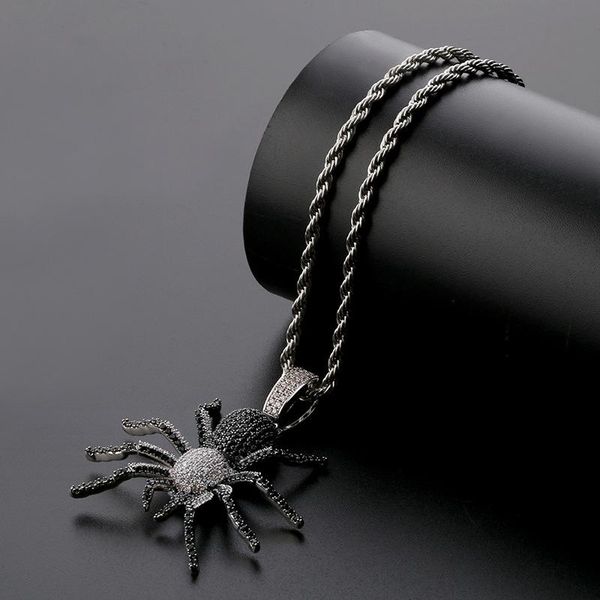 iced out bling cz spider pendants & necklaces for men hip hop jewelry charm chains gold silver color dropshipping
iced out bling cz spider pendants & necklaces for men hip hop jewelry charm chains gold silver color dropshipping
