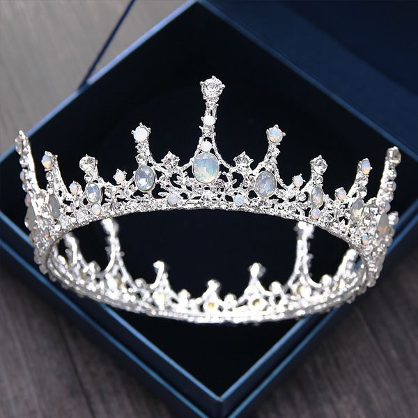 jonnafe серебро цвет tiara свадебные пром женщины круглый корона opal кристалл люкс для волос аксессуары головной убор, White;golden
jonnafe серебро цвет tiara свадебные пром женщины круглый корона opal кристалл люкс для волос аксессуары головной убор, White;golden