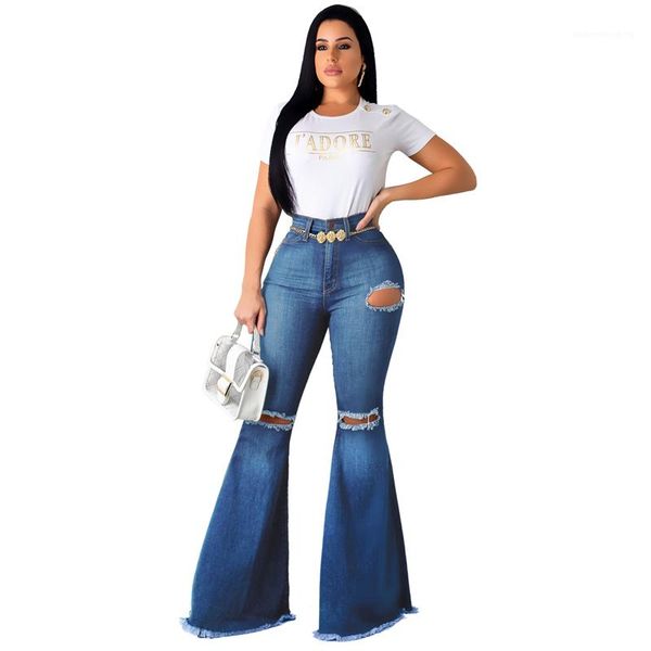 flare jeans washed ripped fashion female bootcut pants solid casual skinny ladies trousers spring womens hole, Blue
flare jeans washed ripped fashion female bootcut pants solid casual skinny ladies trousers spring womens hole, Blue
