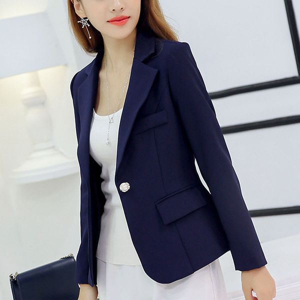 women slim tailored suit wear-to-work suit jacket coat outwear one button lady formal coat outfit msk66, Black;brown
women slim tailored suit wear-to-work suit jacket coat outwear one button lady formal coat outfit msk66, Black;brown