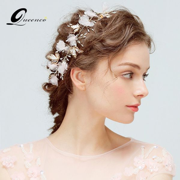 pink floral wedding tiara bridal headband golden butterfly tiaras hairband with pearls party headpiece bride hair accessories, Golden;white
pink floral wedding tiara bridal headband golden butterfly tiaras hairband with pearls party headpiece bride hair accessories, Golden;white