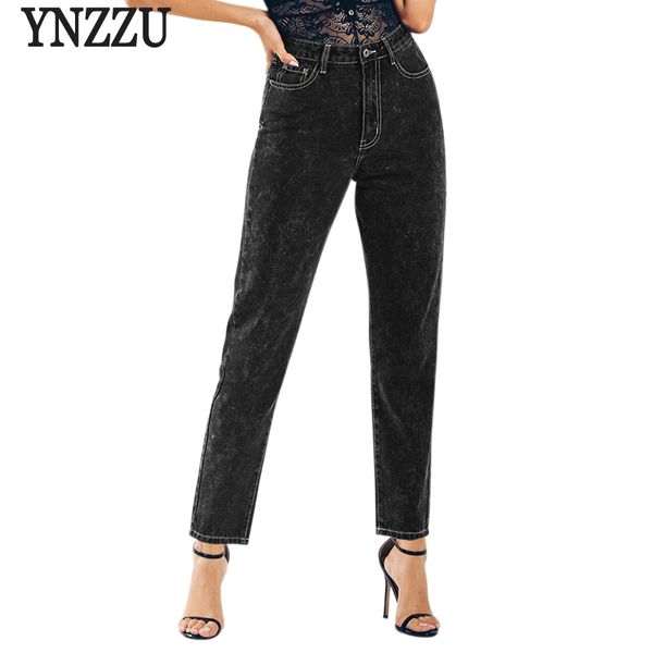 ynzzu 2019 new spring boyfriend fashion women jeans high waist loose straight jeans women denim pants trousers streetwear yb267, Blue
ynzzu 2019 new spring boyfriend fashion women jeans high waist loose straight jeans women denim pants trousers streetwear yb267, Blue