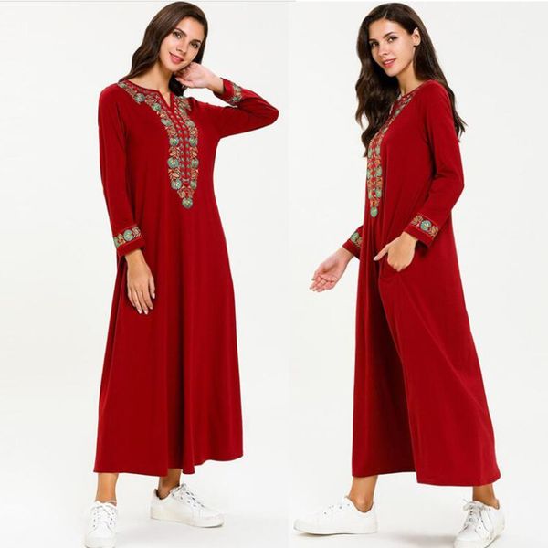 abayas for women kaftan abaya turkey islam muslim dress jilbab caftan elbise ramadan robe dubai qatar omani hijab dress clothing, Red
abayas for women kaftan abaya turkey islam muslim dress jilbab caftan elbise ramadan robe dubai qatar omani hijab dress clothing, Red