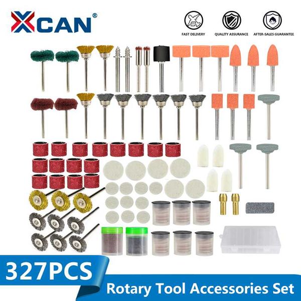 xcan rotary tool accessories kit 327pcs 1/8''(3.175mm) shank sanding polishing grinding tool set for dremel rotary tools
xcan rotary tool accessories kit 327pcs 1/8''(3.175mm) shank sanding polishing grinding tool set for dremel rotary tools