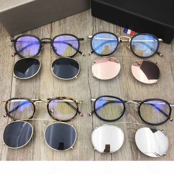 vintage eyeglasses frames spectacle frames men clip on sunglasses frames with polarized lens tb-710 optical glasses frame with original box, White;black
vintage eyeglasses frames spectacle frames men clip on sunglasses frames with polarized lens tb-710 optical glasses frame with original box, White;black