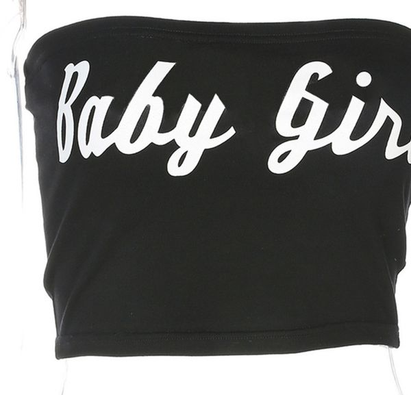 crop woman tanks baby girl letter print women girls black cropped tube club bar tank 80712, White
crop woman tanks baby girl letter print women girls black cropped tube club bar tank 80712, White