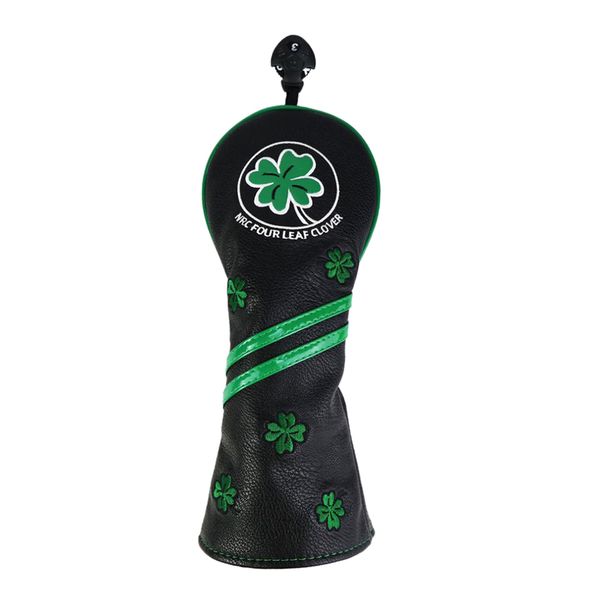 pu golf woods headcover waterproof 460cc fairway driver head cover protector