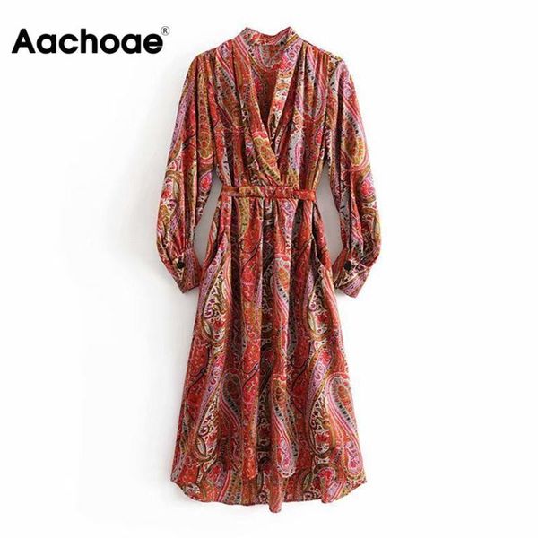 deep v neck long floral print dress women vintage long sleeve midi party dress casual female sashes dresses vestidos, Black;gray
deep v neck long floral print dress women vintage long sleeve midi party dress casual female sashes dresses vestidos, Black;gray