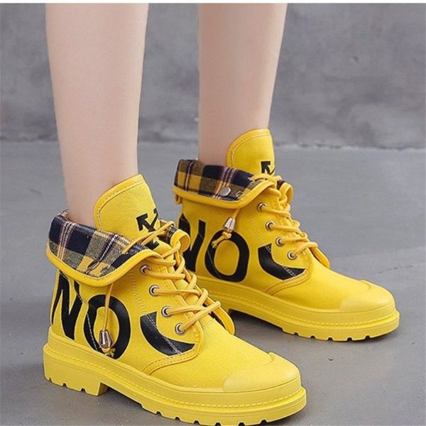 casual women canvas shoes 2019 new spring autumn high help women's boots fashion comfortable lace-up lady boots, Black
casual women canvas shoes 2019 new spring autumn high help women's boots fashion comfortable lace-up lady boots, Black