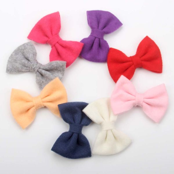 200pcs/lot sale 3" soft felt non-woven wool hair bow kids girl ponytail barrette diy hair accessories for women clip, Slivery;white
200pcs/lot sale 3" soft felt non-woven wool hair bow kids girl ponytail barrette diy hair accessories for women clip, Slivery;white