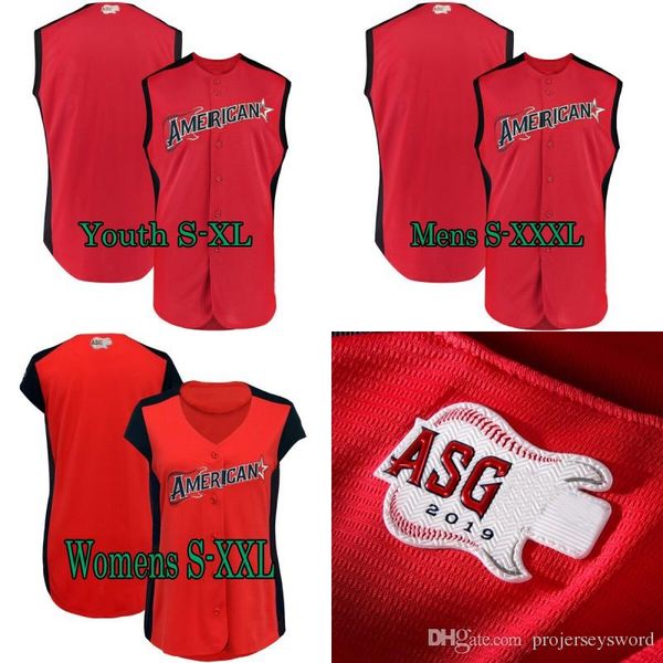 American League 2019 All Star Game Jersey 25 Gleyber Torres 99 Aaron Judge 27 Mike Trout 40 Luis Severino 28 J.D. Martinez Baseball Jersey 
American League 2019 All Star Game Jersey 25 Gleyber Torres 99 Aaron Judge 27 Mike Trout 40 Luis Severino 28 J.D. Martinez Baseball Jersey