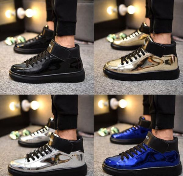 2019 winter new bright face high help plus velvet korean version of the trend of men shoe casual wild spirit shoe shoe social guy k61 c22 02, Black
2019 winter new bright face high help plus velvet korean version of the trend of men shoe casual wild spirit shoe shoe social guy k61 c22 02, Black