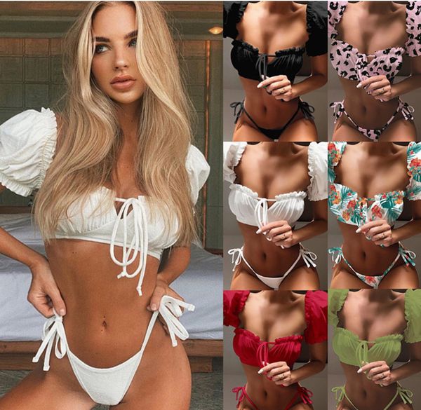 2020 bikini reveal back swimming suit new pattern degree solid color sandy beach bikini swimwear bathing suit 887, White;black 
2020 bikini reveal back swimming suit new pattern degree solid color sandy beach bikini swimwear bathing suit 887, White;black