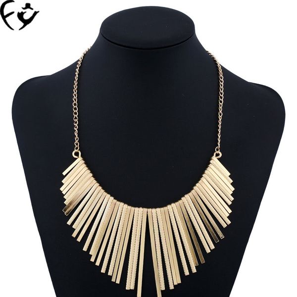european and american exaggerated individual grinds metal tassel necklace fy18081904, Silver
european and american exaggerated individual grinds metal tassel necklace fy18081904, Silver