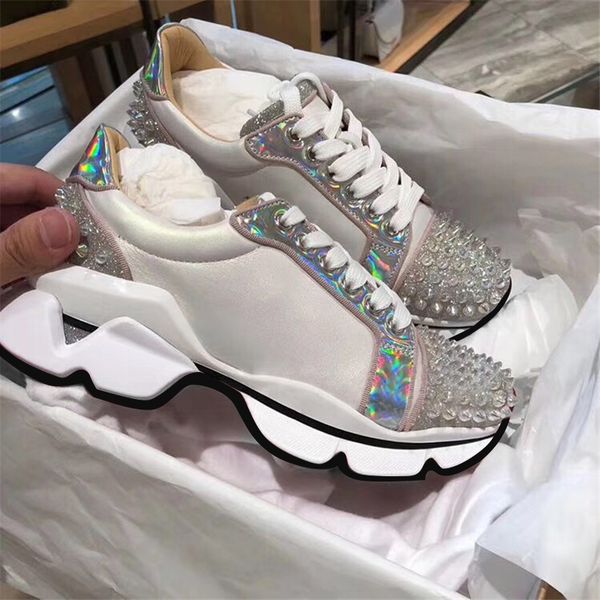 designer shoes new arrival donna shoes comfortable casual shoe man woman sneaker fashion mixed colors spikes lace-up wedding drop shipping, Black
designer shoes new arrival donna shoes comfortable casual shoe man woman sneaker fashion mixed colors spikes lace-up wedding drop shipping, Black