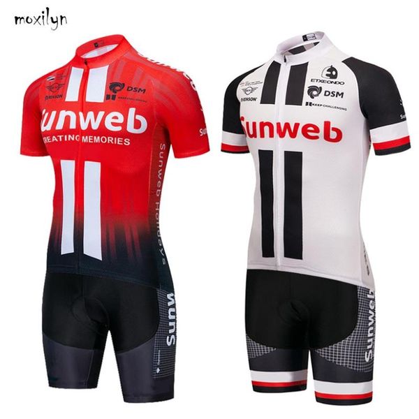 moxilyn sunweb team pro cycling jersey bib shorts suit ropa ciclismo cycling clothing for men summer riding bike clothing set, Black;blue
moxilyn sunweb team pro cycling jersey bib shorts suit ropa ciclismo cycling clothing for men summer riding bike clothing set, Black;blue
