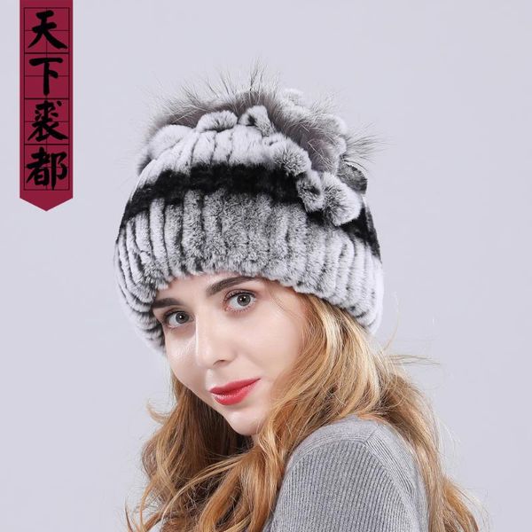 women fur hat winter natural real rex fur cap russian female headgear brand new fashion warm beanies cap, Blue;gray
women fur hat winter natural real rex fur cap russian female headgear brand new fashion warm beanies cap, Blue;gray