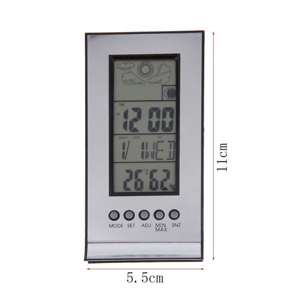 indoor outdoor wireless weather thermometer station daily clock snooze forecast calendar
indoor outdoor wireless weather thermometer station daily clock snooze forecast calendar