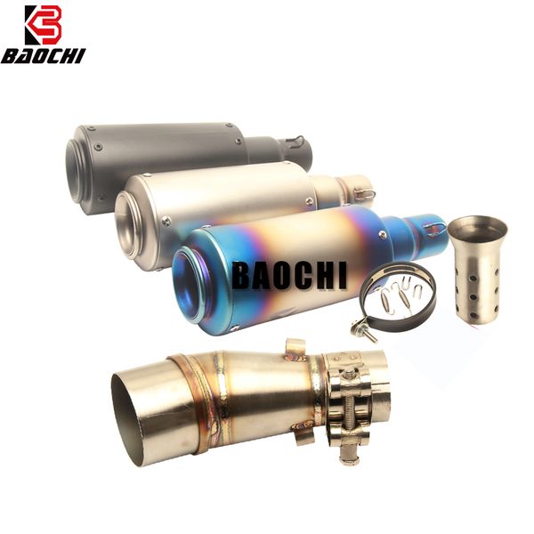 motorcycle exhaust system middle tube escape muffler db killer for ninja z250 z 250 300cc 2008 2009 2010 2011 2012-2018
motorcycle exhaust system middle tube escape muffler db killer for ninja z250 z 250 300cc 2008 2009 2010 2011 2012-2018