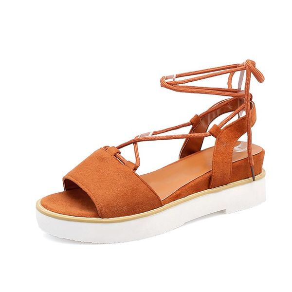 summer women sandals flats shoes ankle lace-up thick sole comfortable girls shoes, Black
summer women sandals flats shoes ankle lace-up thick sole comfortable girls shoes, Black