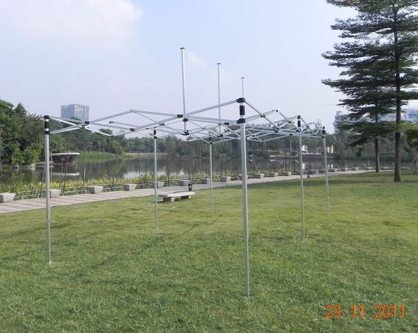 3 x 6m qualilty aluminum frame folding garden gazebo marquee tent with church windows and half walls for event party display
3 x 6m qualilty aluminum frame folding garden gazebo marquee tent with church windows and half walls for event party display