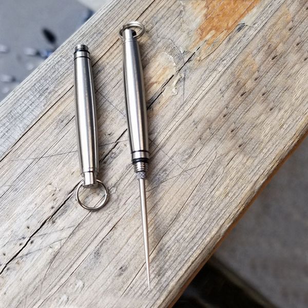 мини titanium tc4 портативный телескопический водонепроницаемый зубочистка key chain открытый отдых путешествия выживания edc передач инстру
мини titanium tc4 портативный телескопический водонепроницаемый зубочистка key chain открытый отдых путешествия выживания edc передач инстру