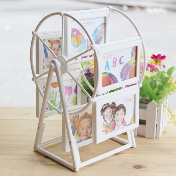 multiple picture frames rotating ferris wheel p frame novel design white p frame plastic material
multiple picture frames rotating ferris wheel p frame novel design white p frame plastic material