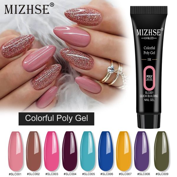 mizhse 15g color poly gel fast building finger extension uv hard gel nail polishbase coat nail varnish art design, Red;pink
mizhse 15g color poly gel fast building finger extension uv hard gel nail polishbase coat nail varnish art design, Red;pink