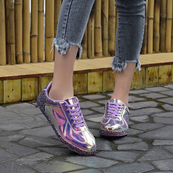 2019 casual bling silver sneaker women crystal platform chunky sneakers femme rhinestone zapato de mujer womens shoes mx200801, Black
2019 casual bling silver sneaker women crystal platform chunky sneakers femme rhinestone zapato de mujer womens shoes mx200801, Black