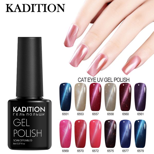 kadition 3d cat eye 24 colors 8ml magnetic uv led lamp gel nail polish lucky gel varnish base colorful nail art, Red;pink
kadition 3d cat eye 24 colors 8ml magnetic uv led lamp gel nail polish lucky gel varnish base colorful nail art, Red;pink