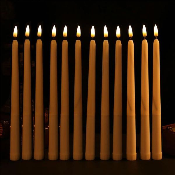30 pieces 11 inch plastic flickering flameless led taper candles for restaurant candlelight dinner docoration-28 cm y200531
30 pieces 11 inch plastic flickering flameless led taper candles for restaurant candlelight dinner docoration-28 cm y200531