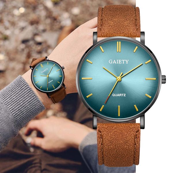men's watch fashion simple casual business leather with strap relogios masculino montre homme 2019 luxe de marque erkek saati, Slivery;brown
men's watch fashion simple casual business leather with strap relogios masculino montre homme 2019 luxe de marque erkek saati, Slivery;brown