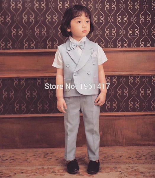 brand children flower boys suits kids blazer formal dress suit for weddings birthday clothes set jackets vest pants 4pcs, Black
brand children flower boys suits kids blazer formal dress suit for weddings birthday clothes set jackets vest pants 4pcs, Black