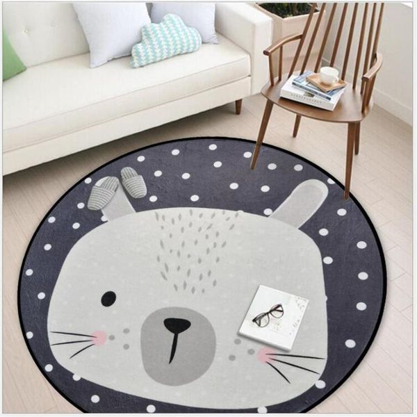 aovoll cartoon animals bear fox panda round carpet for living room bedroom home decor carpet rug children b soft play mat y200527
aovoll cartoon animals bear fox panda round carpet for living room bedroom home decor carpet rug children b soft play mat y200527