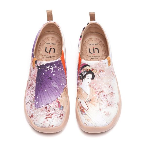 uin shoes woman loafer under the cheery design art painted canvas shoes wide feet comfort ladies soft sneaker lightweight, Black
uin shoes woman loafer under the cheery design art painted canvas shoes wide feet comfort ladies soft sneaker lightweight, Black