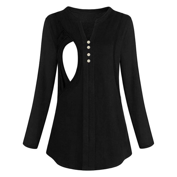 Women's Nursing Maternity Long Sleeves Tops Breastfeeding Sweatshirts Blouse Pregnancy Clothes for pregnant women Dropshipping
Women's Nursing Maternity Long Sleeves Tops Breastfeeding Sweatshirts Blouse Pregnancy Clothes for pregnant women Dropshipping