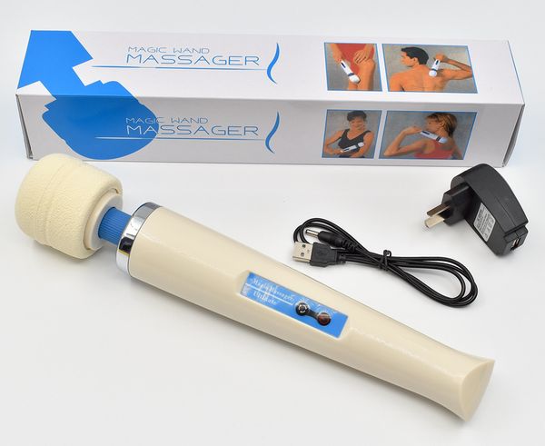 ultimate magic wand massager hv-280 hv280 30 speed extreme pulse power full body massage 110-240v all plugs
ultimate magic wand massager hv-280 hv280 30 speed extreme pulse power full body massage 110-240v all plugs