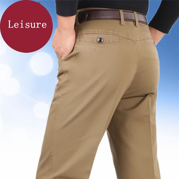 mrmt 2018 brand men's trousers straight washing cotton slacks middle-aged for male casual long trouser, Black
mrmt 2018 brand men's trousers straight washing cotton slacks middle-aged for male casual long trouser, Black