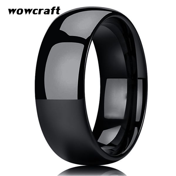 classic 8mm black mens tungsten carbide wedding band ring domed edges polished shiny inside engrave black plated band rings, Golden;silver
classic 8mm black mens tungsten carbide wedding band ring domed edges polished shiny inside engrave black plated band rings, Golden;silver