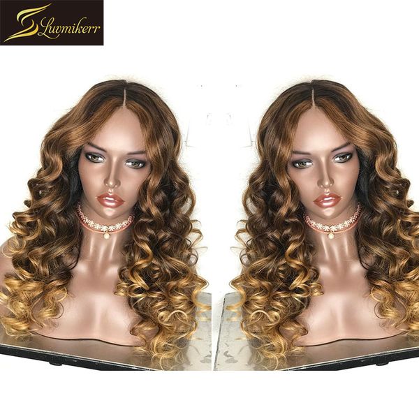 ombre colored 13Ã6 hd transparent lace front human hair wigs for black women water wave brown curly frontal wig glueless, Black;brown
ombre colored 13Ã6 hd transparent lace front human hair wigs for black women water wave brown curly frontal wig glueless, Black;brown