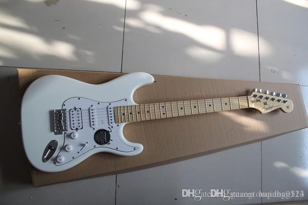 wholesale white stratocaster signature style star fret inlay maple fingerboard electric guitar
wholesale white stratocaster signature style star fret inlay maple fingerboard electric guitar