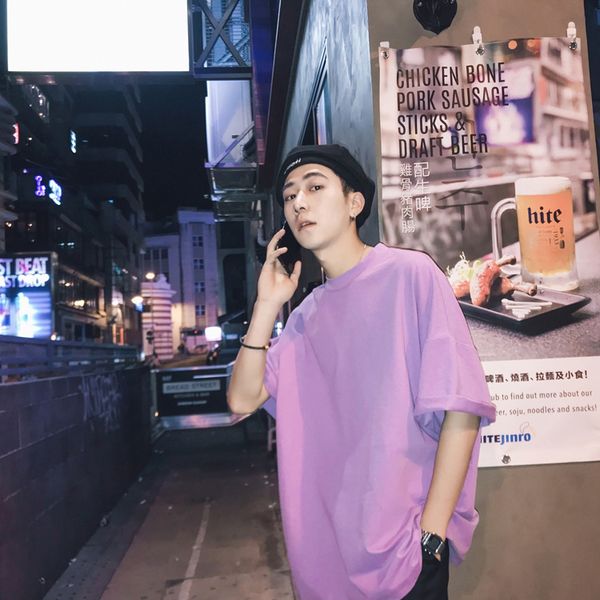 2019 new oversized t shirt men korean fashion half sleeve t shirts men loose black man tshirts harajuku mens t-shirt m-xl, White;black
2019 new oversized t shirt men korean fashion half sleeve t shirts men loose black man tshirts harajuku mens t-shirt m-xl, White;black
