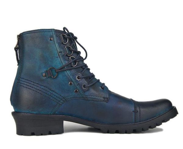man fashion steampunk motorcycle genuine leather martin boots handmade motorcycle punk cowboy boots lace-up shoes, Black
man fashion steampunk motorcycle genuine leather martin boots handmade motorcycle punk cowboy boots lace-up shoes, Black