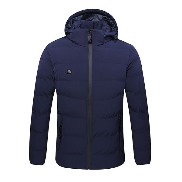 new style smart heating cotton-padded clothes men's usb rechargeable warm cotton-padded clothes full body fever down feather, Black
new style smart heating cotton-padded clothes men's usb rechargeable warm cotton-padded clothes full body fever down feather, Black