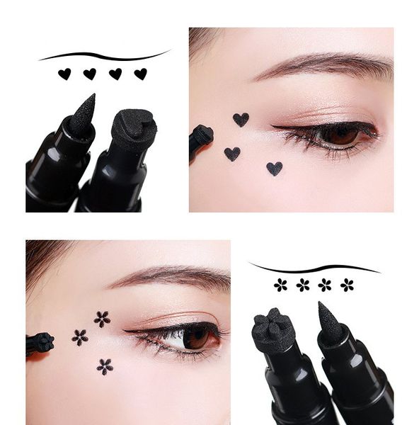 qic liquid eyeliner double eye eyeliner waterproof pen star moon love pattern embellishment plum blossom eyeliner
qic liquid eyeliner double eye eyeliner waterproof pen star moon love pattern embellishment plum blossom eyeliner