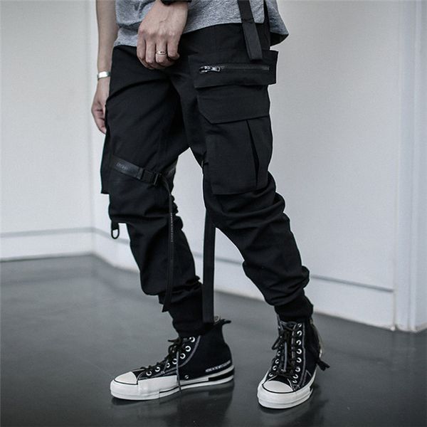 multi-pocket hip hip streetwear men's camouflage joggers pants 2019 men cotton ribbon cargo pant trousers elastic waist, Black
multi-pocket hip hip streetwear men's camouflage joggers pants 2019 men cotton ribbon cargo pant trousers elastic waist, Black