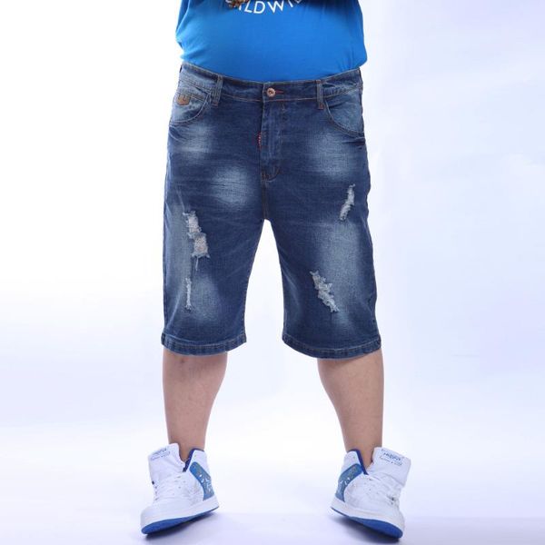 men's jeans summer thin fashion super large hole cotton stretch shorts high elastic very big size 32-36 38 40 42 44 46 48, Blue
men's jeans summer thin fashion super large hole cotton stretch shorts high elastic very big size 32-36 38 40 42 44 46 48, Blue