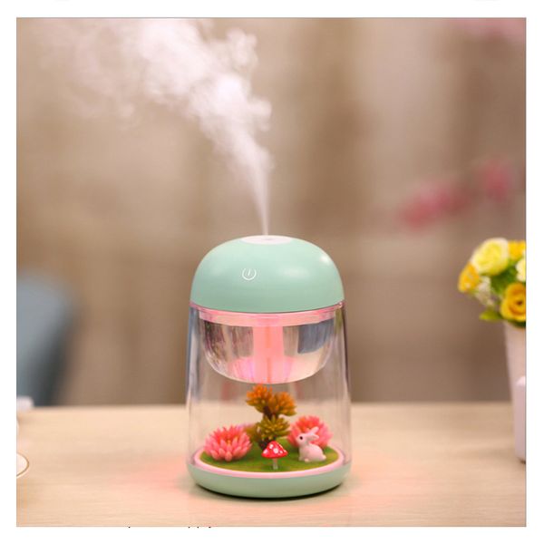 micro-landscape aromatherapy humidifier simulation plant night light used to increase humidity in the home blue/green/pink/yellow
micro-landscape aromatherapy humidifier simulation plant night light used to increase humidity in the home blue/green/pink/yellow
